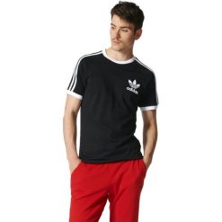 KOSZULKA ADIDAS ORIGINALS CALIFORNIA AZ8127. Brązowe koszulki męskie marki Adidas, m, bez wzorów, bez kołnierzyka, bez rękawów. Za 109,00 zł.