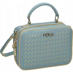 Torebka listonoszka crossbody nobo nbag-i1410-c012. Listonoszki damskie Nobo, w paski, ze skóry ekologicznej, klasyczne, na ramię, małe, bez dodatków. Za 129,00 zł.
