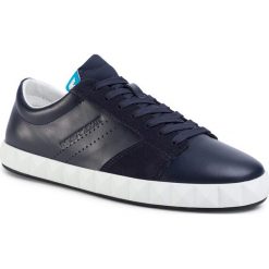 Sneakersy EMPORIO ARMANI - X4X254 XL694 D789 Night/Navy/Night/Blue. Niebieskie sneakersy męskie Emporio Armani, na co dzień, bez wzorów, ze skóry, klasyczne, bez zapięcia. W wyprzedaży za 619,00 zł.