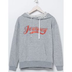 Bluza z kapturem - Jasny szary. Szare bluzy damskie Sinsay, s, bez wzorów, bez rękawów, z kapturem. Za 59,99 zł.