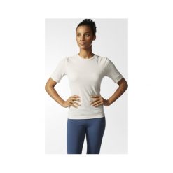 Koszulka adidas Supernova Crew Neck SS Tee W Talc. T-shirty damskie Adidas, bez wzorów, bez kołnierzyka. Za 124,99 zł.