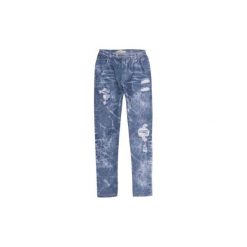 Legginsy dziewczęce: getry dziewczęce z gumką