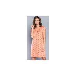 Koszula nocna CAPRI krótki rękaw morelowy S. Pomarańczowe koszule męskie Italian fashion, na lato, s, bez wzorów, z bawełny, eleganckie, bez kołnierzyka, z krótkim rękawem. Za 73,00 zł.
