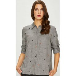 Pepe Jeans - Koszula Arizona. Czarne koszule damskie marki Pepe Jeans, s, w kratkę, z wiskozy, klasyczne, z klasycznym kołnierzykiem, z długim rękawem. W wyprzedaży za 259,90 zł.