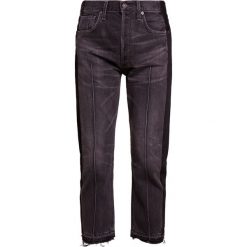 Jeansy damskie: Citizens of Humanity GIA CROP HIGH RISE STRAIGHT LEG Jeansy Straight Leg tuxedo panic