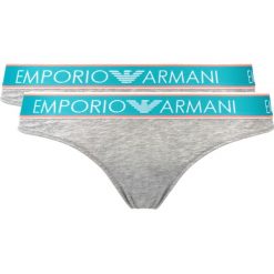 Emporio Armani Spodenki Szary. Szare figi damskie Emporio Armani, l, bez wzorów, z elastanu. Za 171,95 zł.