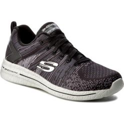 Buty SKECHERS - Burst 2.0 12651/BKGY Black/Gray. Czarne buty sportowe damskie marki Skechers, bez wzorów, z tworzywa sztucznego, sportowe, na fitness i siłownię. W wyprzedaży za 199,00 zł.