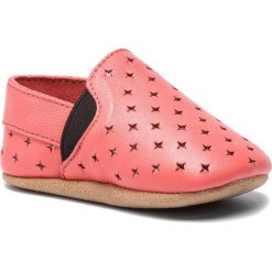 Kapcie EMU AUSTRALIA - Alexandrina B11959 Coral. Różowe sandały dziewczęce EMU Australia, ze skóry, bez zapięcia. W wyprzedaży za 109,00 zł.