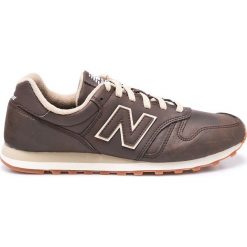 New Balance - Buty ML373BRO. Pomarańczowe halówki męskie marki New Balance, z materiału, na sznurówki. W wyprzedaży za 179,90 zł.
