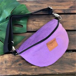 Nerka / torebka Mili Belt Bag L - fioletowa. Fioletowe nerki damskie Pakamera, bez wzorów, z tkaniny, bez dodatków. Za 139,00 zł.