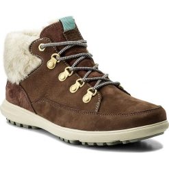 Botki HELLY HANSEN - Elena Astr 112-41.237 Petra/Natura/Ebony/Mist/Laurel Oak. Brązowe botki damskie na zamek Helly Hansen, na zimę, z materiału, eleganckie, przed kolano, na wysokim obcasie. W wyprzedaży za 319,00 zł.