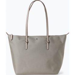 Lauren Ralph Lauren - Damska torba shopper, szary. Szare torby damskie na zakupy Lauren Ralph Lauren, bez wzorów, bez dodatków. Za 499,95 zł.