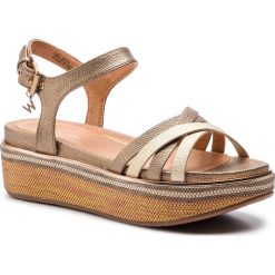 Espadryle WRANGLER - Tropical Nico WL91602A Gold 008. Żółte espadryle damskie Wrangler. W wyprzedaży za 199,00 zł.