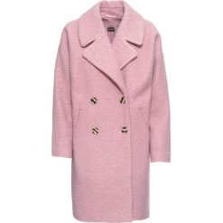 Płaszcz bonprix stary jasnoróżowy. Fioletowe płaszcze damskie bonprix, bez wzorów, retro. Za 229,99 zł.