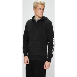 Adidas Performance - Bluza. Czarne bejsbolówki męskie adidas Performance, l, z bawełny, z kapturem. W wyprzedaży za 199,90 zł.
