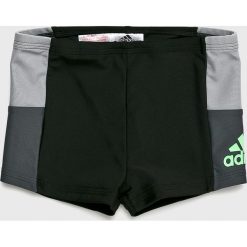 Adidas Performance - Kąpielówki dziecięce 110-176 cm. Czarne kąpielówki chłopięce marki adidas Performance, bez wzorów, z elastanu. Za 79,90 zł.