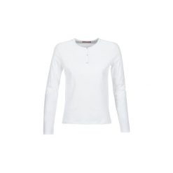 T-shirty z długim rękawem BOTD EBISCOL. Białe t-shirty damskie marki BOTD, s, bez wzorów, bez kołnierzyka. Za 69,00 zł.