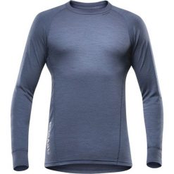 Devold koszulka męska Duo Active Man Shirt Night L. Koszulki męskie termoaktywne Devold, m, bez wzorów, z wełny, bez kołnierzyka, z długim rękawem, długie, outdoorowe. W wyprzedaży za 259,00 zł.