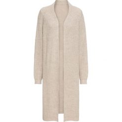 Sweter bez zapięcia "oversize" bonprix beżowy. Brązowe swetry oversize damskie bonprix. Za 149,99 zł.