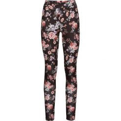 Legginsy w kwiaty bonprix czarny w kwiaty. Czarne legginsy we wzory bonprix. Za 69,99 zł.