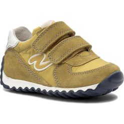 Sneakersy NATURINO - Deven 0012011142.01.9104 Giallo. Żółte półbuty męskie marki Naturino, bez wzorów, ze skóry, na rzepy. W wyprzedaży za 199,00 zł.