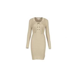 Sukienki: Sukienki krótkie MICHAEL Michael Kors LACE UP RIB DRESS