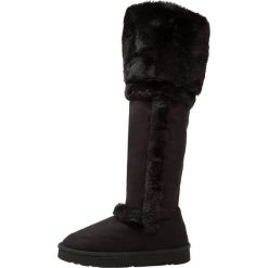 Buffalo 334803 Muszkieterki black. Czarne bez kategorii marki Buffalo, z materiału. W wyprzedaży za 251,40 zł.