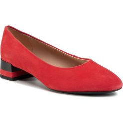 Półbuty GEOX - D Chloo M. B D949XB 00021 C7000 Red. Czerwone półbuty damskie Geox, bez wzorów, ze skóry, bez obcasa, na obcasie, bez zapięcia. Za 519,00 zł.