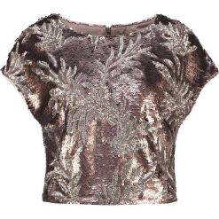 T-shirty damskie: Phase Eight PATIENTA Tshirt z nadrukiem bronze