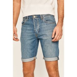 Lee - Szorty jeansowe. Niebieskie spodenki i szorty męskie Lee, l, bez wzorów, z bawełny, casualowe. W wyprzedaży za 159,90 zł.