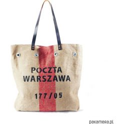 Torba z worka pocztowego. Szare torebki klasyczne damskie Pakamera. Za 189,00 zł.