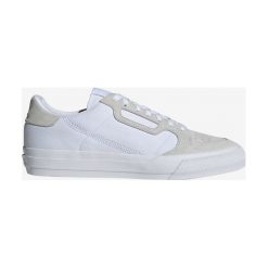 Adidas Originals Continental Vulc Tenisówki Biały. Białe trampki męskie adidas Originals, bez wzorów, z materiału, bez zapięcia. Za 343,95 zł.