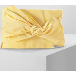 Paski damskie: Jil Sander Navy SOFT WAIST BELT Pasek cream yellow
