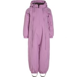 Mikkline BABY SUIT Kombinezon zimowy violet. Fioletowe kombinezony dziewczęce marki mikk-line, na zimę, z jeansu. W wyprzedaży za 377,10 zł.