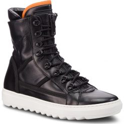 Kozaki ANTONY MORATO - MMFW01008/LE300001 Black 9000. Czarne buty zimowe męskie Antony Morato, z materiału. W wyprzedaży za 649,00 zł.