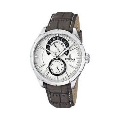 Festina Zegarek Retro 16573/2. Szare zegarki męskie Festina. Za 357,00 zł.