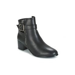 Botki Moony Mood GELKO. Czarne botki damskie marki Moony Mood, bez obcasa, bez zapięcia. Za 142,40 zł.