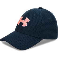 Czapka z daszkiem UNDER ARMOUR - Printed Blitzing 3.0 1305038-408 Granatowy. Niebieskie czapki z daszkiem męskie Under Armour, w paski, z materiału. Za 99,95 zł.