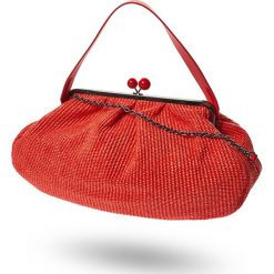 TORBA NABARRO weekend max mara. Czerwone torebki klasyczne damskie Weekend Max Mara, bez wzorów, na ramię, bez dodatków. Za 1469,00 zł.