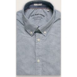 Pepe Jeans - Koszula. Niebieskie koszule męskie Pepe Jeans, xl, bez wzorów, z bawełny, eleganckie, button down, z długim rękawem. Za 279,90 zł.
