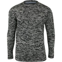 Granatowo-Szary Męski Sweter z Okrągłym Dekoltem - BRAVE SOUL - Melanżowy, 100% Bawełna SWBRSAW18BORENdknavy. Niebieskie swetry męskie Brave Soul, m, bez wzorów, z bawełny, klasyczne, z okrągłym kołnierzem, bez kaptura. Za 89,00 zł.