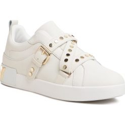 Sneakersy DKNY - Studz K1060662 White/Wht. Białe półbuty damskie DKNY, ze skóry ekologicznej. W wyprzedaży za 429,00 zł.