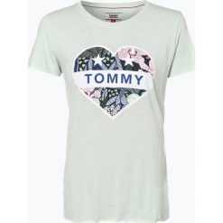 T-shirty damskie: Tommy Jeans – T-shirt damski, zielony