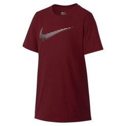 Nike Koszulka B Nsw Tee Lightspd Swoosh M. Brązowe t-shirty chłopięce marki Nike, z materiału. W wyprzedaży za 47,00 zł.