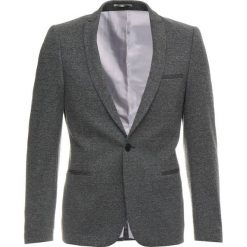 Viggo ESSEN Marynarka charcoal. Szare marynarki męskie slim fit Viggo, z bawełny. Za 549,00 zł.