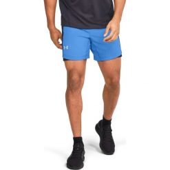 Under Armour Qualifier Speedpocket 7'' Szorty Niebieski. Niebieskie spodenki i szorty męskie Under Armour, m, bez wzorów, z elastanu. Za 240,95 zł.