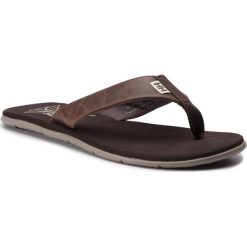 Japonki HELLY HANSEN - Seasand Leather Sandal 11495 713 Espresso/Fallen Rock/Castle Wall. Pomarańczowe klapki męskie Helly Hansen, bez wzorów, ze skóry. W wyprzedaży za 149,00 zł.