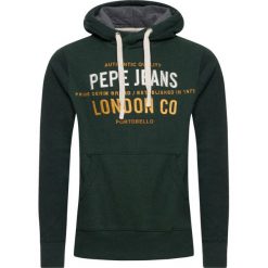 Bluza Pepe Jeans Neville PM581620. Zielone bluzy męskie Pepe Jeans, s, bez wzorów, z bawełny, bez kołnierzyka, bez rękawów, bez kaptura. W wyprzedaży za 219,00 zł.