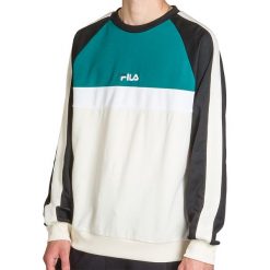 FILA PAAVO > 687269-A227. Bluzy męskie Fila, xl, bez wzorów, z bawełny, klasyczne, z okrągłym kołnierzem, bez rękawów, długie, bez kaptura. W wyprzedaży za 219,99 zł.