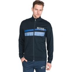 BOSS Authentic Bluza Niebieski. Niebieskie bluzy męskie Boss, s, bez wzorów, z bawełny, bez kołnierzyka, bez rękawów, bez kaptura. Za 373,95 zł.
